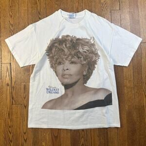 Vintage Hanes Tina Tuner Wildest Dreams 1996 Tour T Shirt